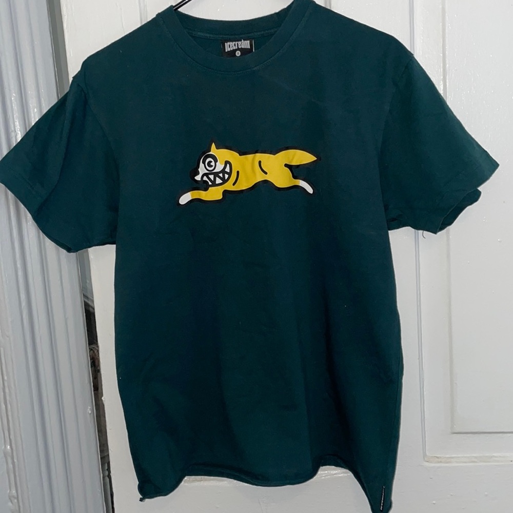 Ice Cream shirt dark green